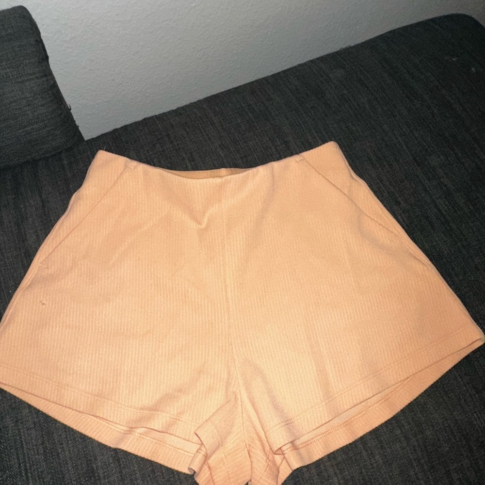 LULULEMON “orange sherbet” shorts